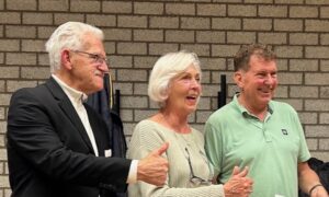 Cheque ter waarde van € 221,65 van Rabo ClubSupport